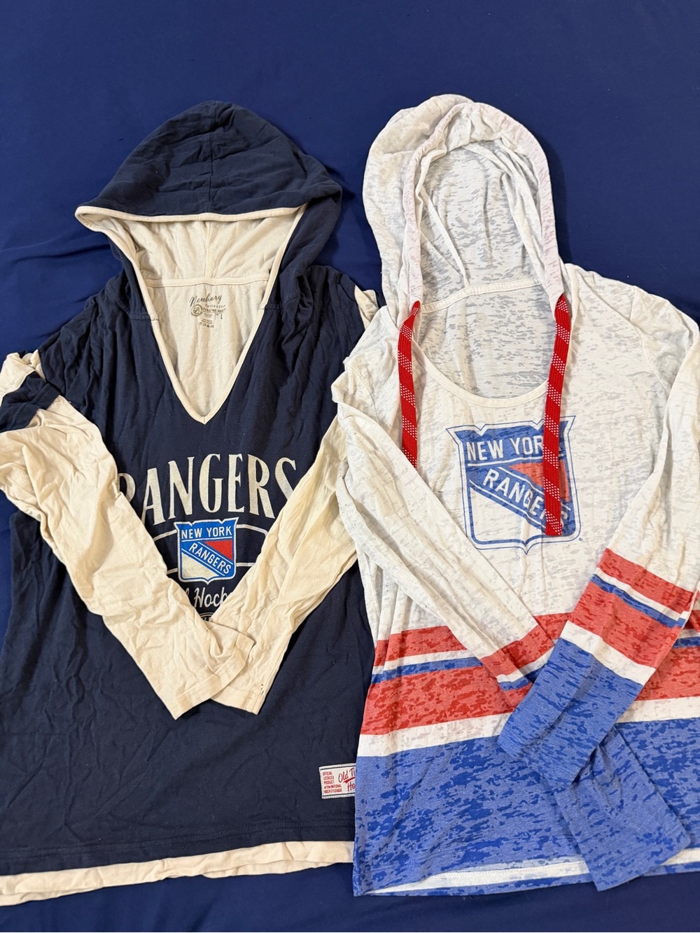 Bundle New York Rangers hockey hooded shirts